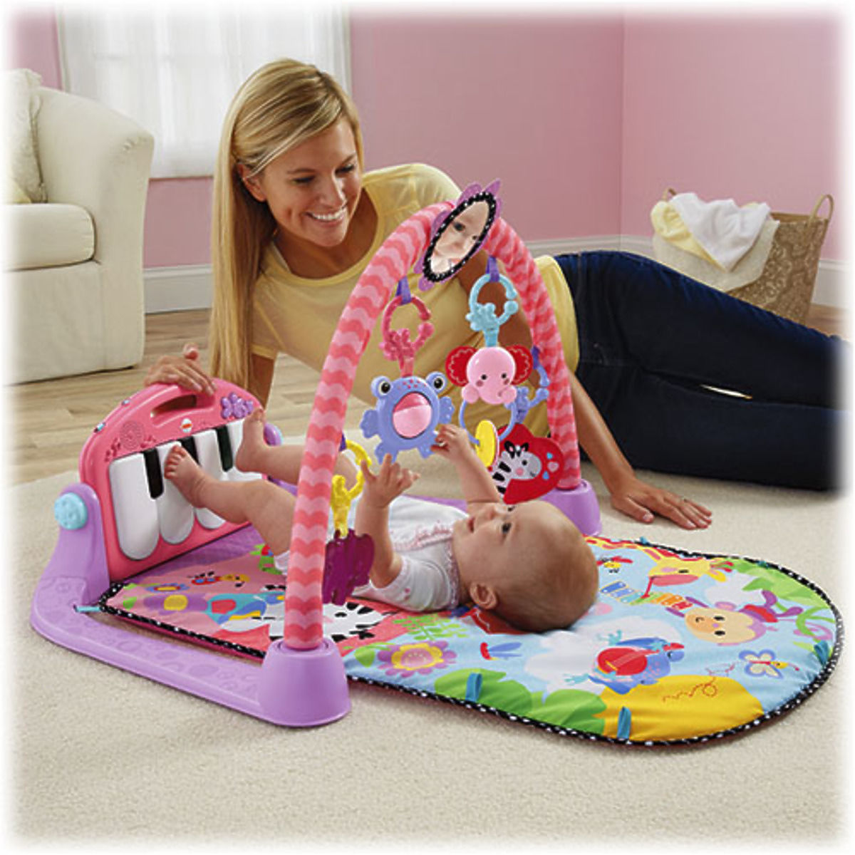 Baby piano pink online