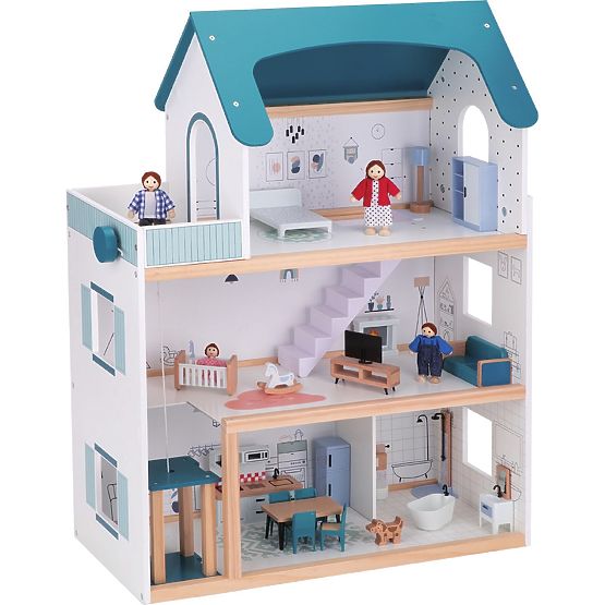 2kids Toys Puppenhaus mit Zubehör