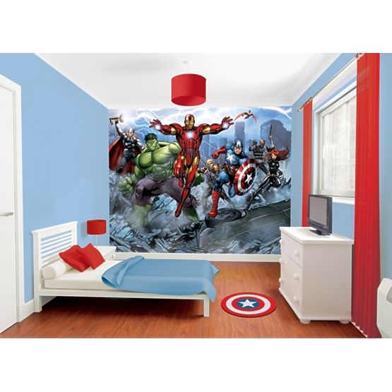 3D Tapete Avengers 2