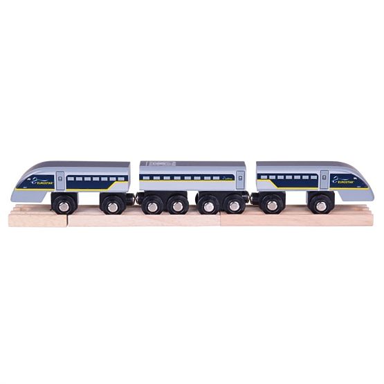 Bigjigs Rail Express Eurostar E320 + 3 Schienen