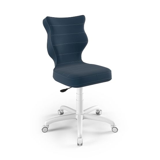 Ergonomischer Schreibtischstuhl für eine Höhe von 159-188 cm - Marineblau