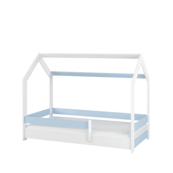 Hausbett Sofie 160x80 cm - blau