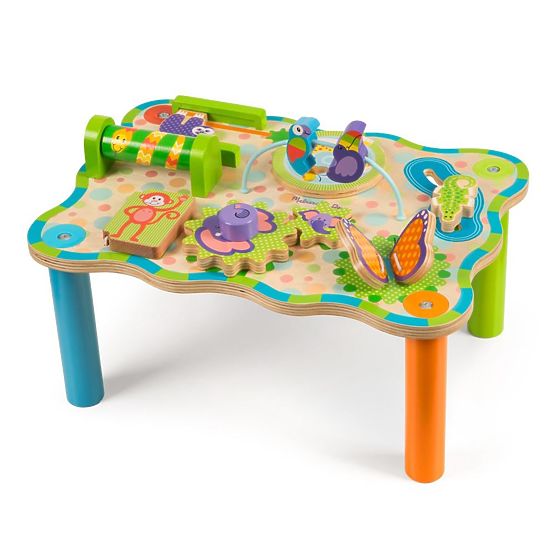 Dřevěný interaktivní stolek Melissa & Doug