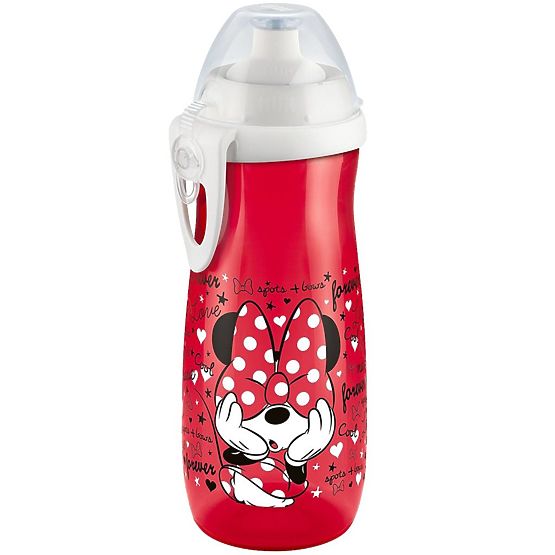 Kinder Flasche NUK SportS Cup Disney Mickey 450 ml red