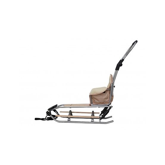 Kinderschlitten mit Sitz - Beige