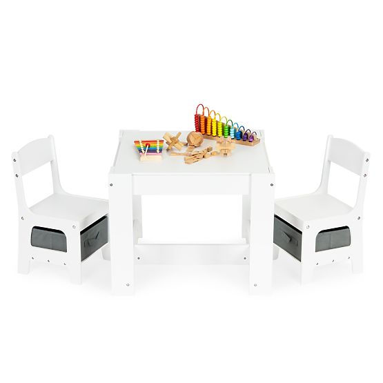 Kinderset Holztisch und Stühle ECOTOYS