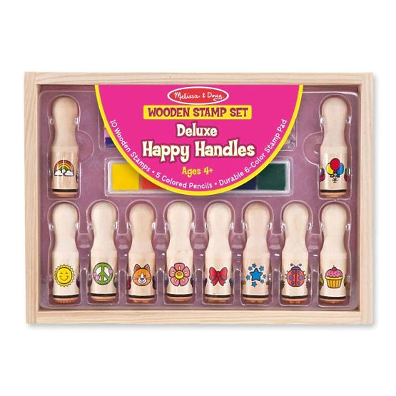 Melissa & Doug - Holzstempel in einer Box