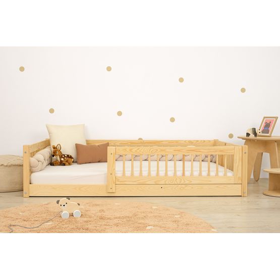 Niedriges Kinderbett Montessori Ourbaby Plus - natur