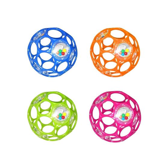 Rasselball Bright Starts Oball RATTLE 10 cm