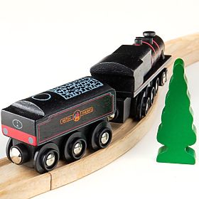 Bigjigs Rail Holznachbildung der Lokomotive Black 5, Bigjigs Rail