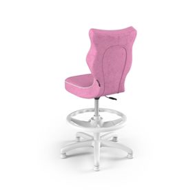 Ergonomischer Kinderstuhl für Schreibtisch, angepasst an Höhe 119-142 cm - rosa, ENTELO