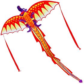 Fliegender Drache - Feuerdrache