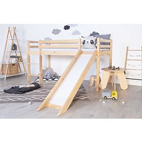 Kinderbett Hochbett Ourbaby Modo mit Rutsche - Kiefer, Litdrew