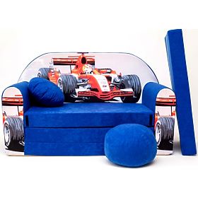 Kinder-Sofa Formel Blau, Welox