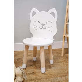 Kinderstuhl - Katze - weiß, Ourbaby®