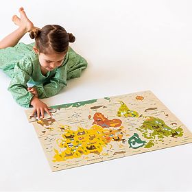 Petit Collage Floor Puzzle unserer Welt, Petit Collage