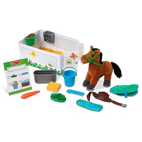 Pferdepflege - Spielset, Melissa & Doug