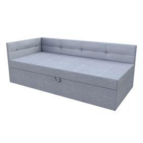 Gepolstertes Bett BILLY - 200 x 90 cm, FDM