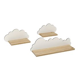 Set aus 3 Regalen - Wolke